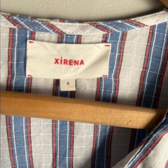 XIRENA Lulu Striped Tie-Front Top Small - Picture 4 of 10